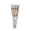 Rama 1 - Light Flush Mounted Sconce