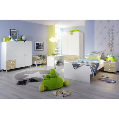 Filipo EU Single - 90 X 200 Cm Bedroom Set