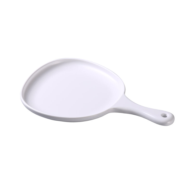 Poêle à frire en mélamine Moderne, 10", Blanc