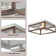 Arguster Glass Flush Mount