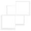 Gleora 4 Piece Square Cube Shelf-1719363388