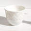 Missoni Arabic Cup Zig Zag White Luxury Box Set 6 Pcs. Diam. 3.3", H 2.3"