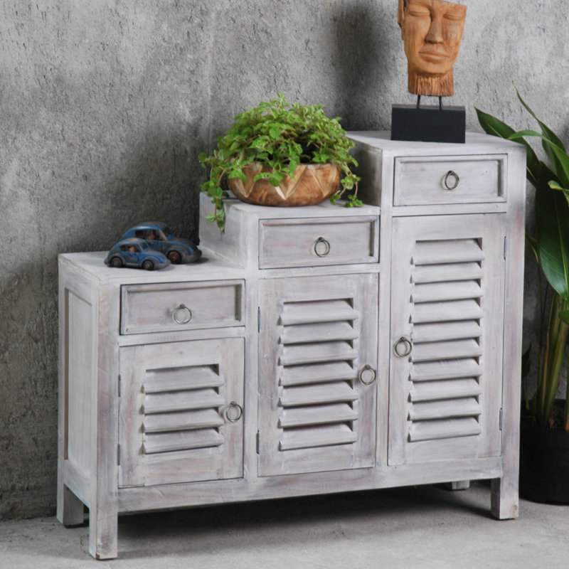Jonas Solid Wood Accent Cabinet