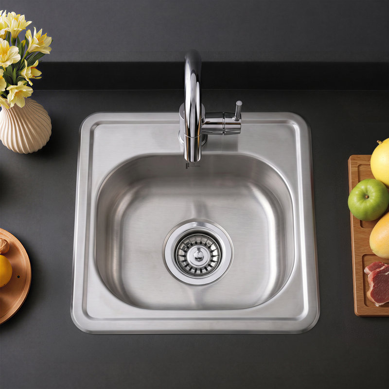 Fine Fixtures Drop-In Stainless Steel Kitchen Sink