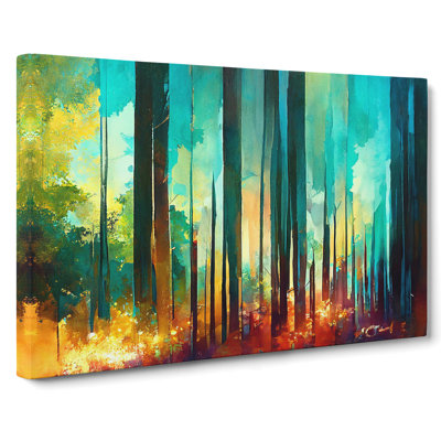 Pretty Forest Vol.5 - Wrapped Canvas