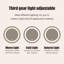 Coiffeuse de maquillage avec miroir lumineux, 5 tiroirs