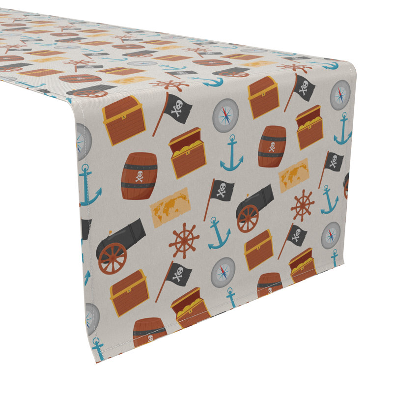 Rectangular Cotton Twill Table Runner