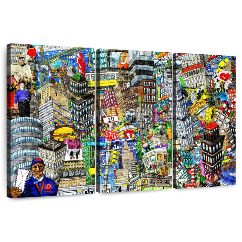 Sireci Graffiti, 20" H x 33" W