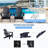 Durable HDPE Adirondack Chairs Set, Foldable with Cup Holder, Ideal for Patio