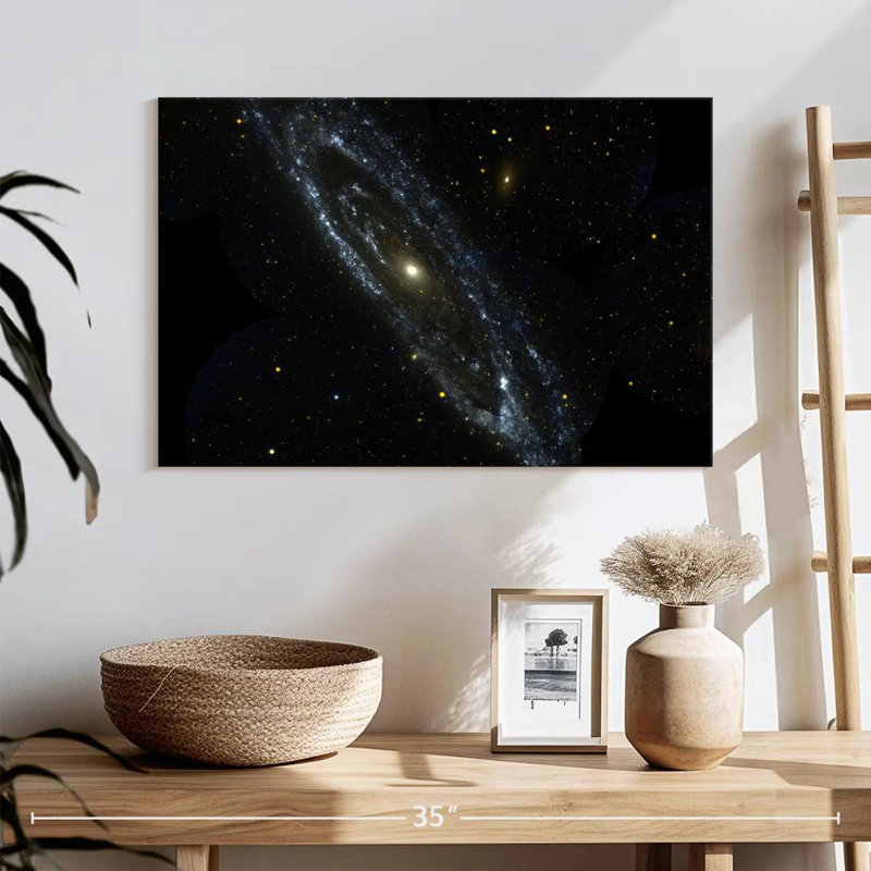Oberle Andromeda Galaxy, 26" H x 39" W