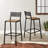 Counter Stool with Metal Frame-842712338-829296678
