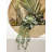 40cm Faux Succulent in Wood Planter