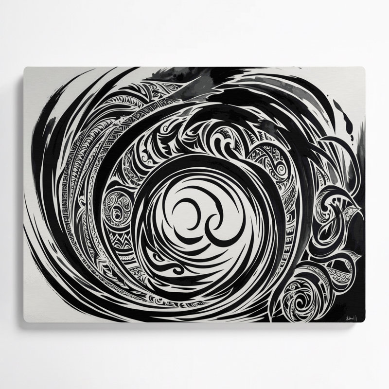 Art mural gris hawaïen, H 12 po x l 18 po