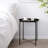 Steel Tray Top End Table (Black)-72706582