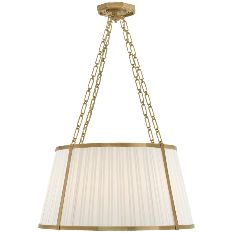 Ralph Lauren Windsor 8 Light Large Pendant, Natural Brass