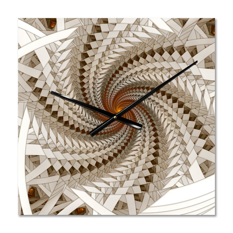 Horloge murale Fractal, Moyen