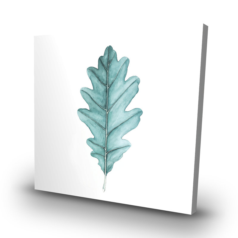 Oak leaf - 32"x32" art on canvas
