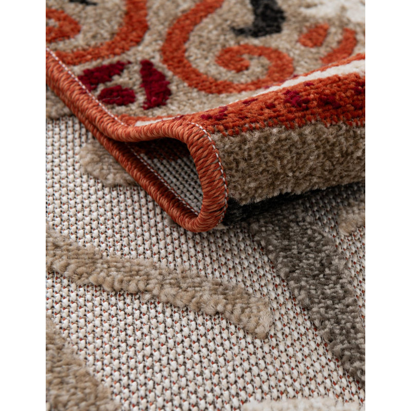 Tapis intérieur / extérieur Capus, Tapis de couloir 2 pi 7 po x 10 pi