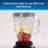 6 Cup 5 Speed 700 Watt Plastic Jar Easy To Use Blender in White-89025533