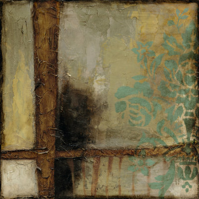 Patina Abstract II by Jennifer Goldberger - Wrapped Canvas Painting