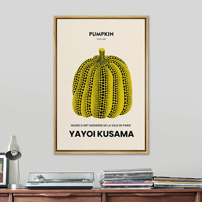 Japanese Pumpkin by Yayoi Kusama - Print on Canvas
