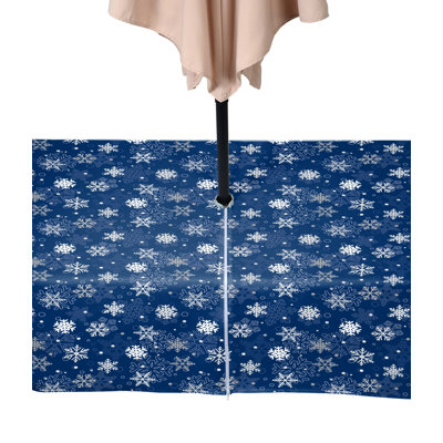 Snowflakes Water Repellent Tablecloth