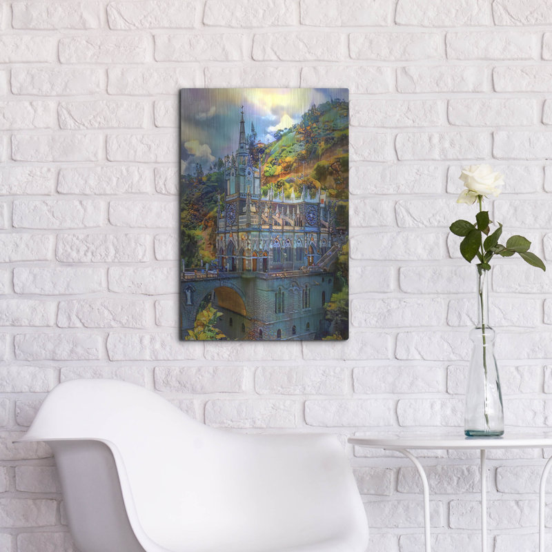 Astoria Grand «Ipiales Columbia Nuestra SenOra De Las Lajas Sanctuary», Pierre Gavidia, 16 po x 24 po, H 24 po x l 16 po