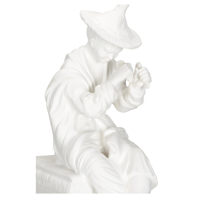Chinese Man On Pedestal