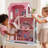 Large Dollhouse With Roof Window And Furniture, Mini Doll House Playhouse For 3 Years Old And Above