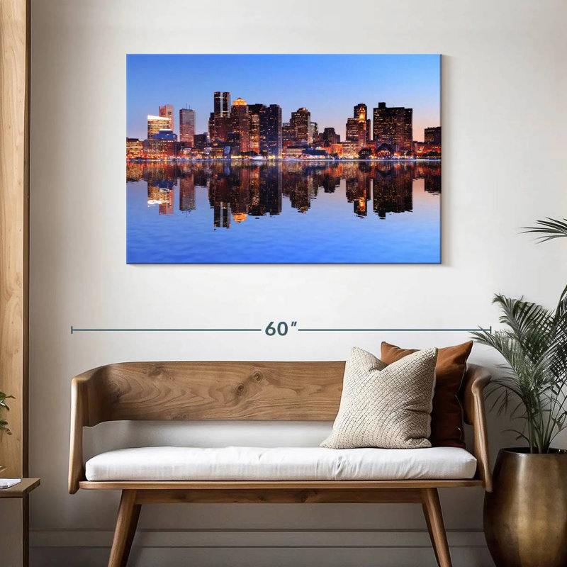 Sirci Boston City Lights, H 30 po x l 45 po