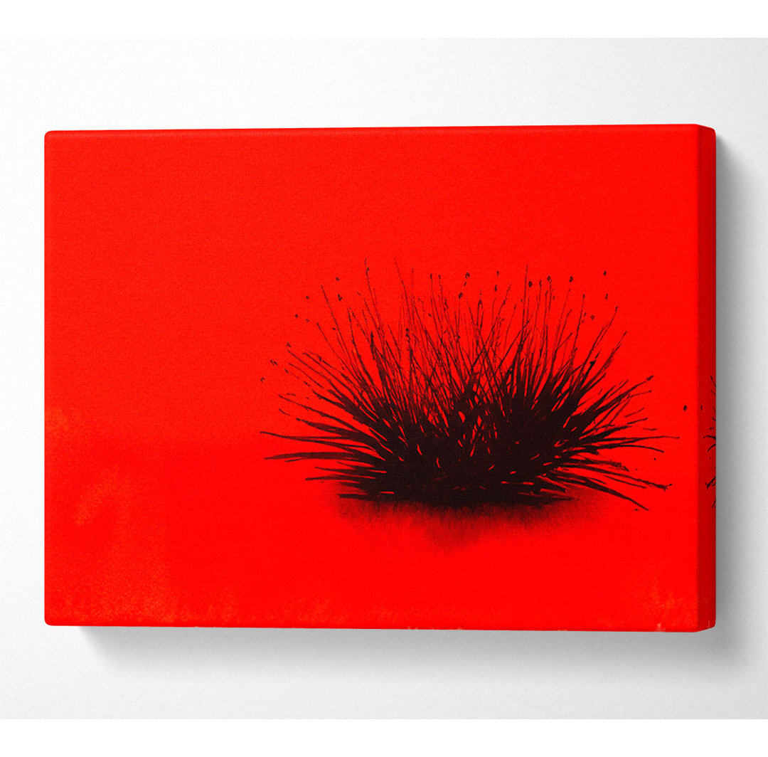 Das kleine rote Ding - Kunstdrucke auf Leinwand - Wrapped Canvas