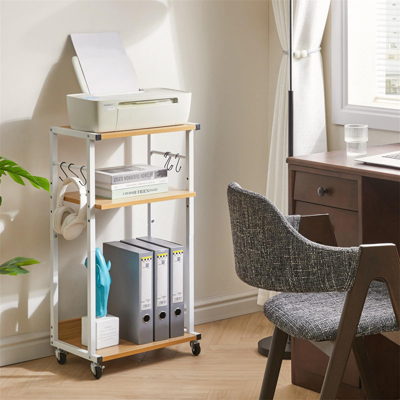 Bennink Manufactured Wood Desk Organiser, Yellow