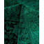 Tapis vert / noir 10 pi 1 po x 13 pi 6 po Oney-of-a-Kind Overyed