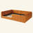 Velvet Upholstered Floor Bed