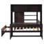 Lit mezzanine avec lit autonome, tablettes, bureau et garde-robe-180582938-180582941