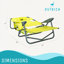 Chaise de plage inclinable Ostrich The Backpacker-94764074