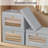 Large Fabric Storage Bins With Lids 6-Pack - Collapsible Closet Organizers With PVC Windows & Handles For Shelves, Under Bed Storage Of Clothes, Blankets, Books-2020880999