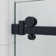 Astro 56 - 60 in. x 78 in. Fully Frameless Glass Sliding Shower Door