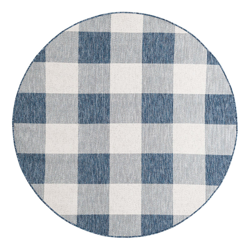 Tapis intérieur / extérieur Talih, Rond 6 pi 1 po