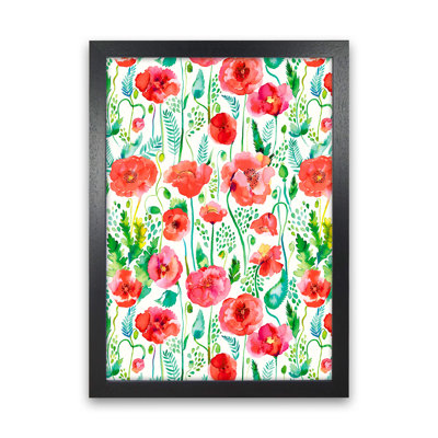 Poppies Red - Print