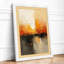 City at Dusk Modern - Framed Print-1708410568-1708410563