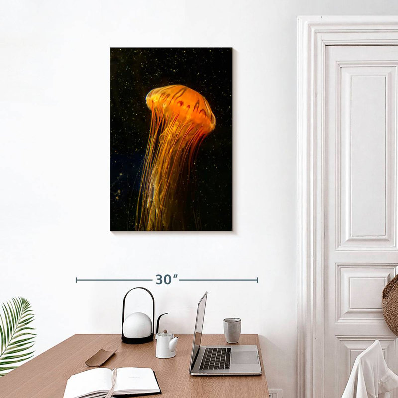 Brampt Pacific Sea Nettle, 30" H x 20" W