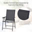 Wardlow Foldable Outdoor Patio Dining Armchair-441779421
