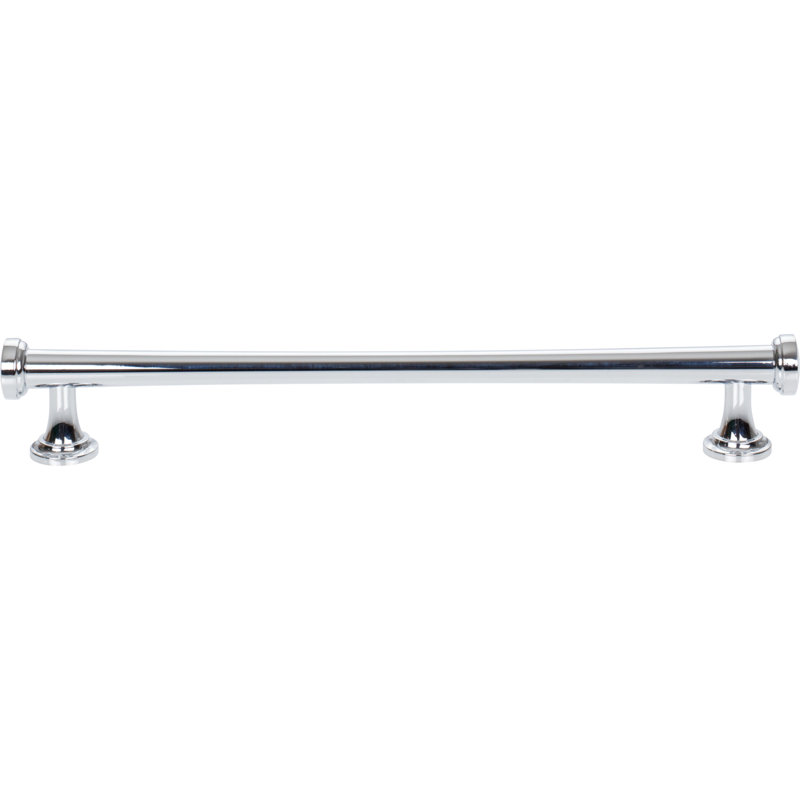 Browning 5 1/16" Center to Center Bar Pull, Polished Chrome, 7 9/16"