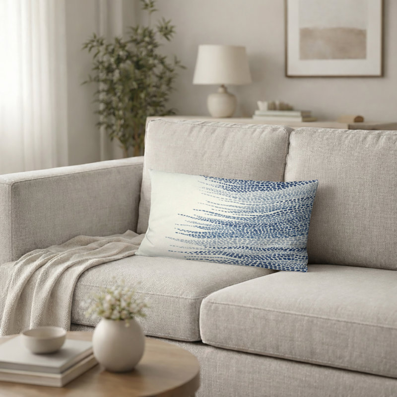 Coussin Coastal, H 12 po x l 20 po