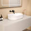 Lavabo vasque ovale 23 "à surface solide