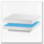 High Gloss Minimalist Design with LED Lights, 2-Tier Square Coffee Table, Centre Table for Living Room-1282461305