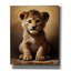 «Epic Graffiti» «Baby Lion 1» par Momart, art mural sur toile-103930205