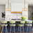 Jairdan 3-light Matte Black Glass Drum Pendant-469694665