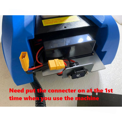 Walk-behind floor scrubber dryer